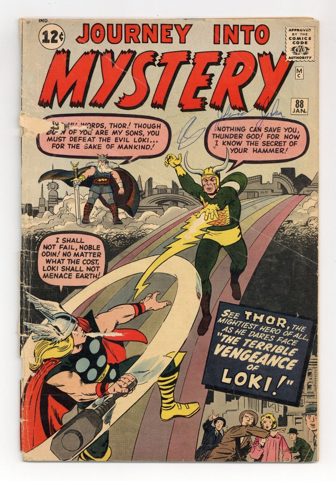 Thor Journey Into Mystery #88 PR 0.5 1963