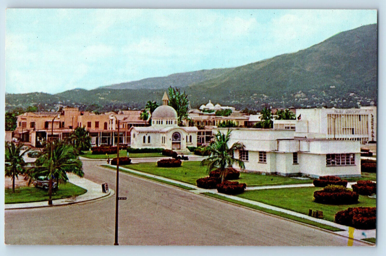 Port Au Prince Haiti Postcard General View c1950\'s International Exposition