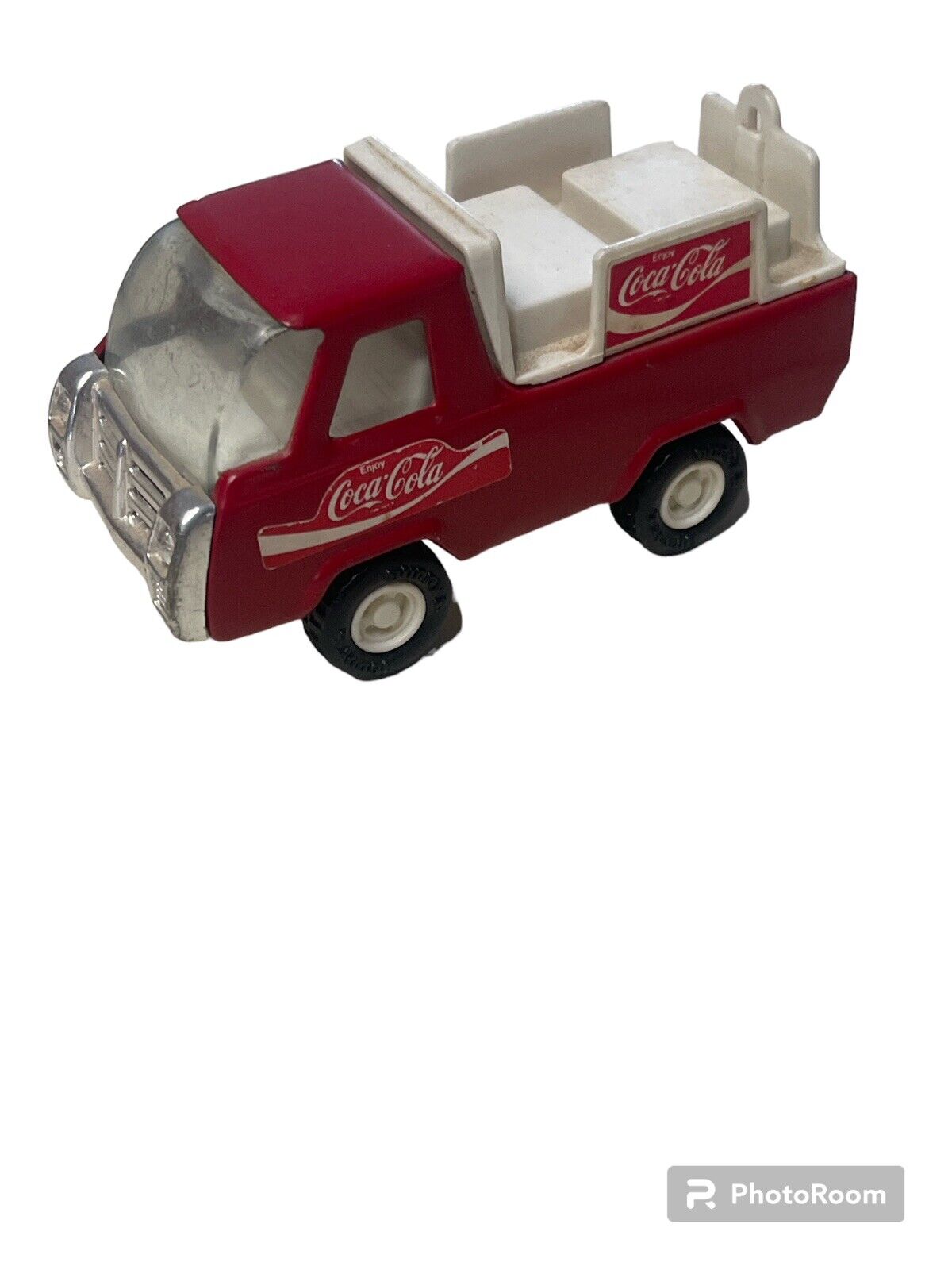 VTG Coca Cola Coke Buddy L 1980\'s Metal Pressed Steel Delivery Truck No Crates
