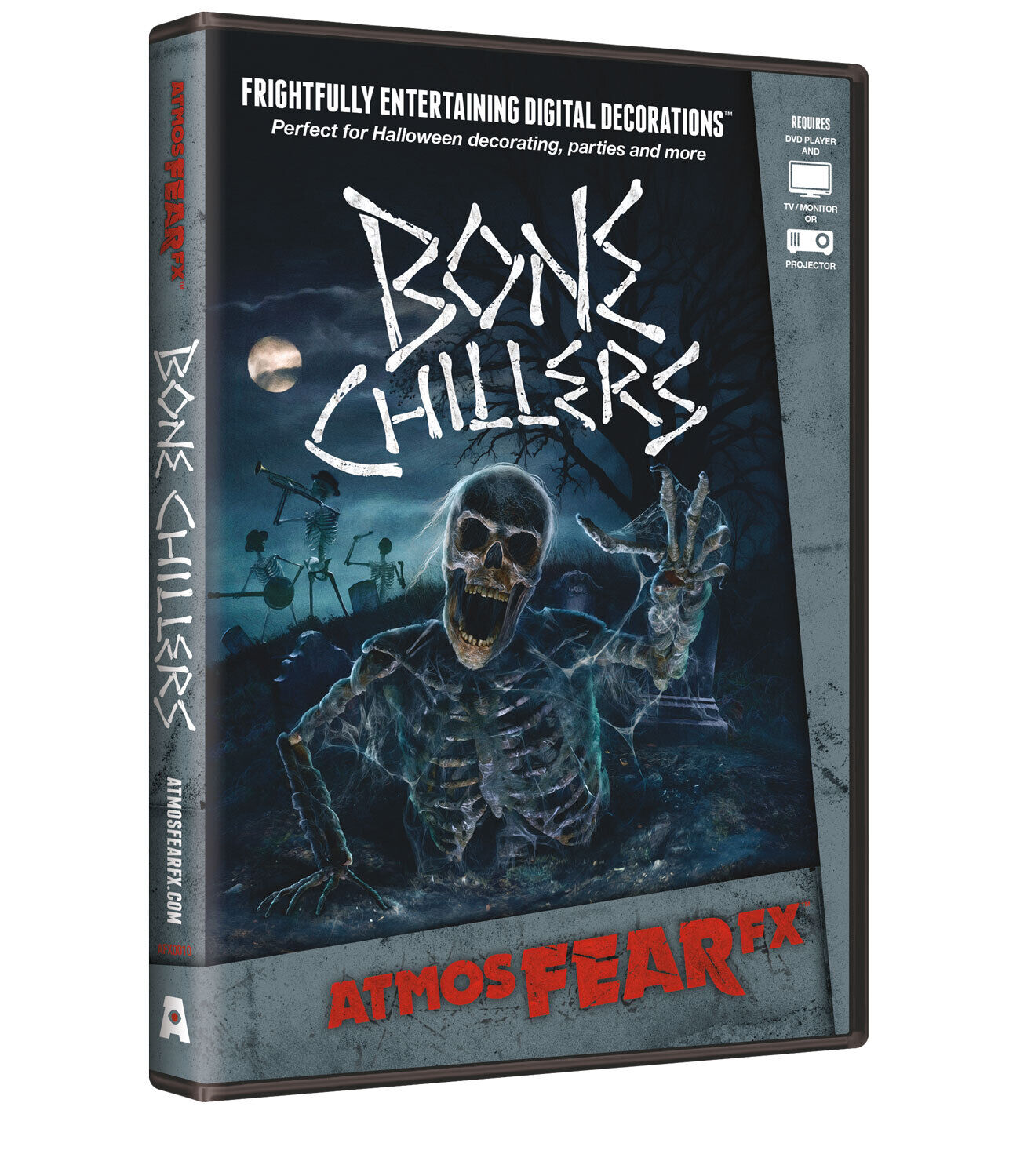 AtmosFearFX Bone Chillers Halloween Digital Decoration DVD