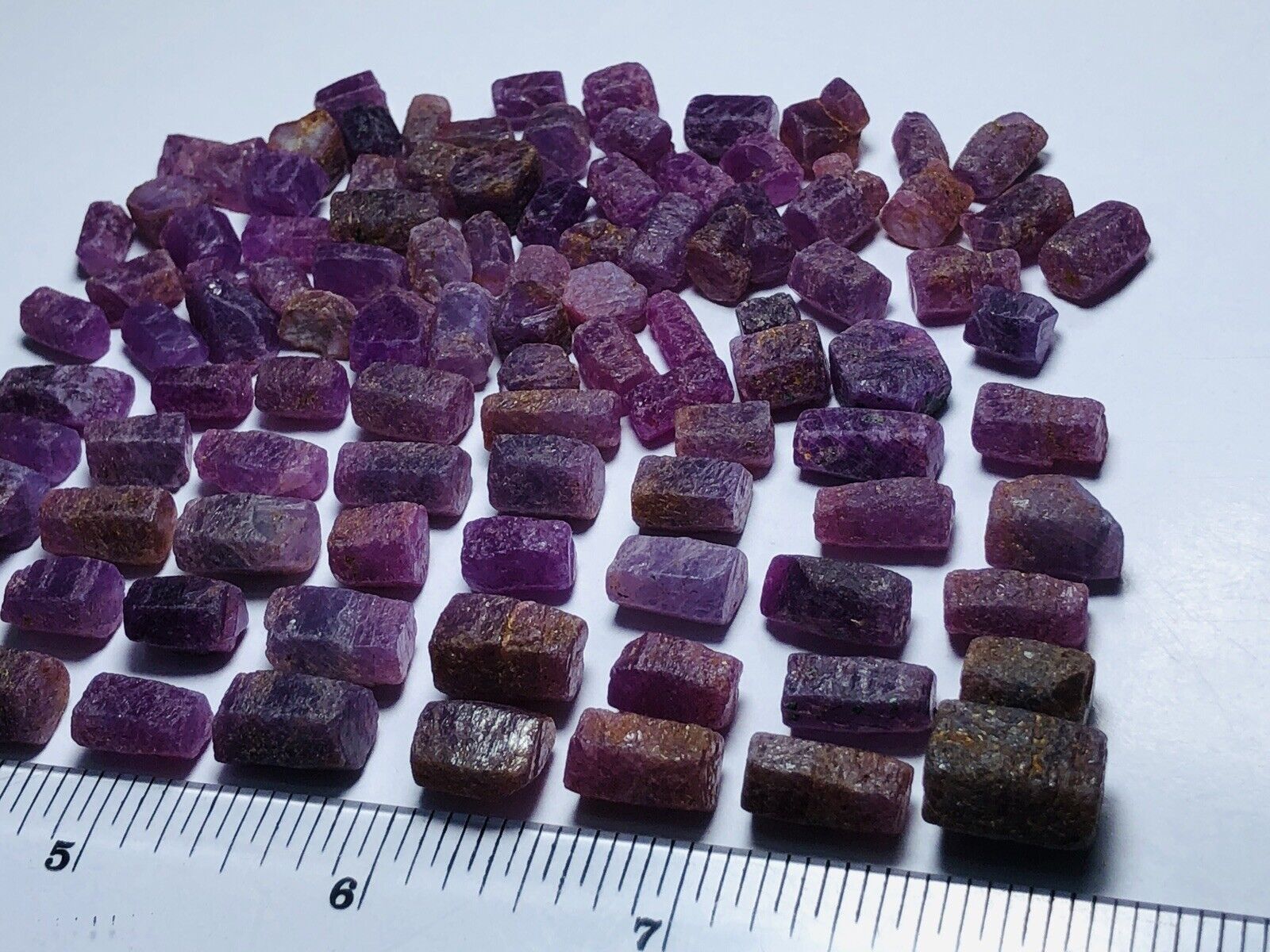 200 gram Best Quality Ruby Corundum Crystal from Africa