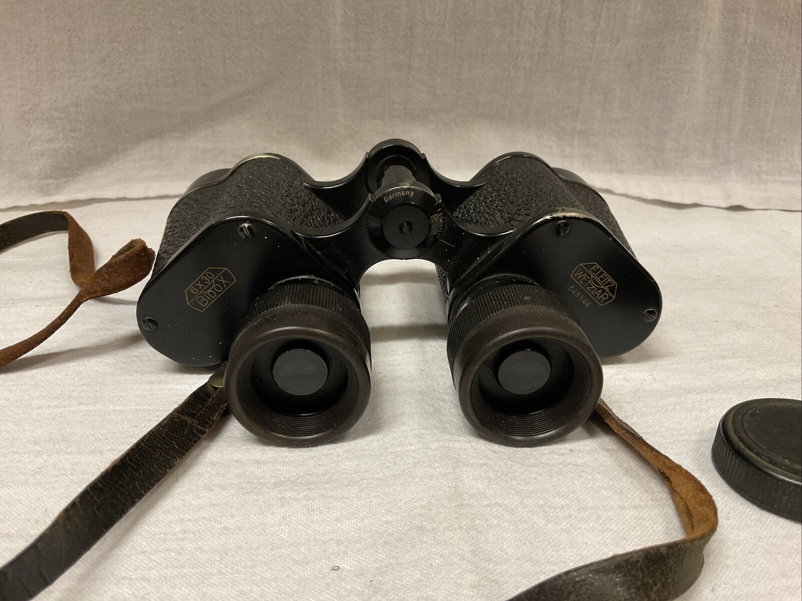Original WW2 German Military E. Leitz Wetzlar Bidoxit 6x30 Binoculars