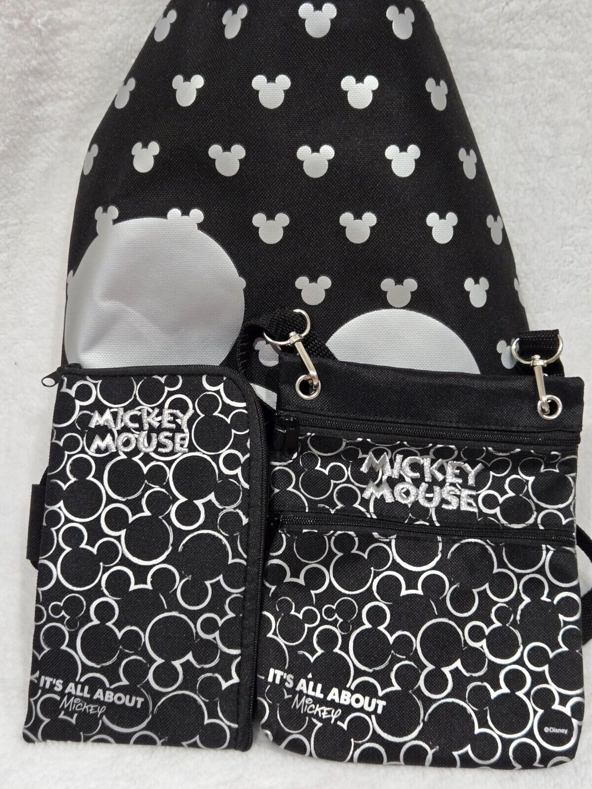 Disney Bag Set - It\'s all about Mickey Black/Silver