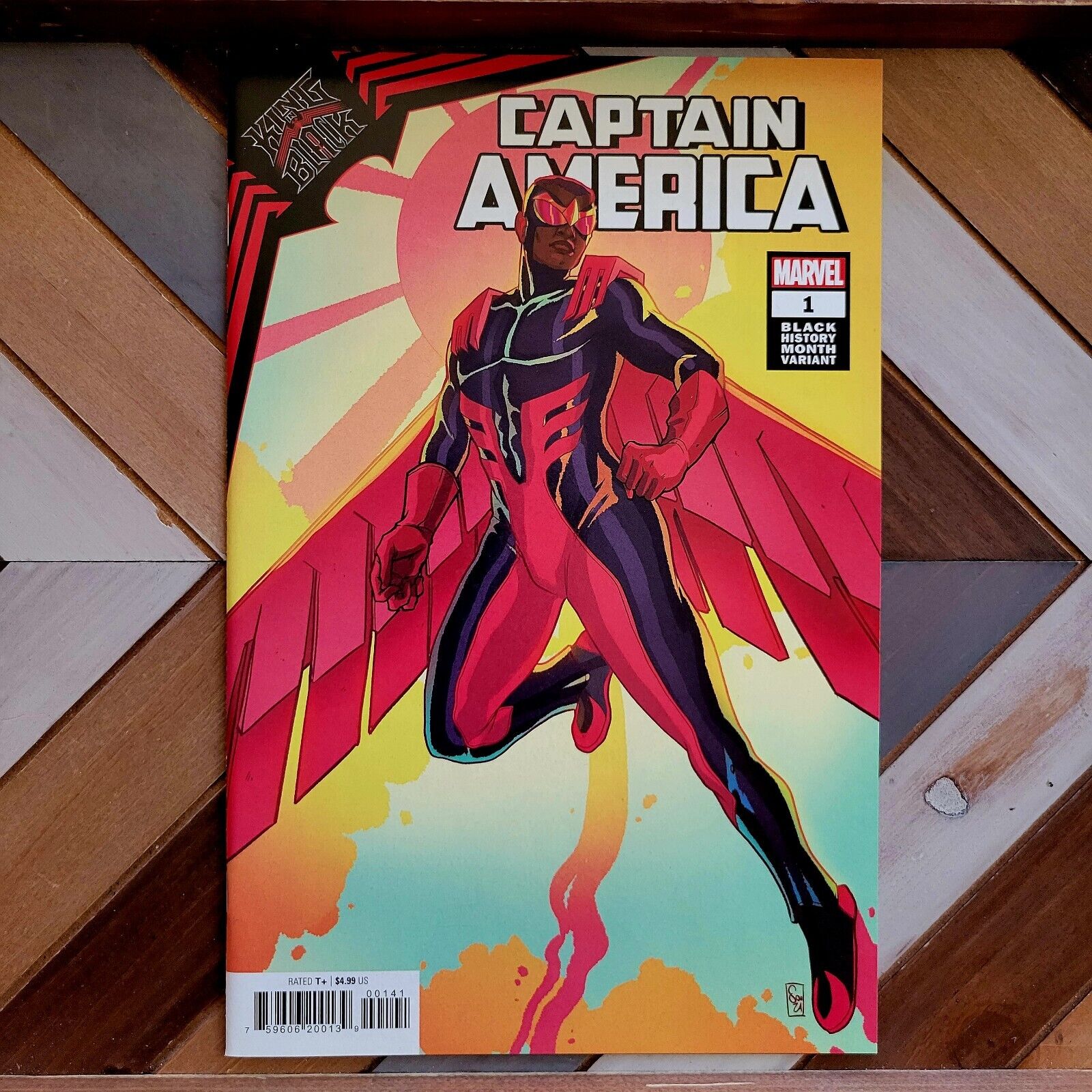 King in Black: Captain America #1 (Marvel 2021) Black History Month, NM unread