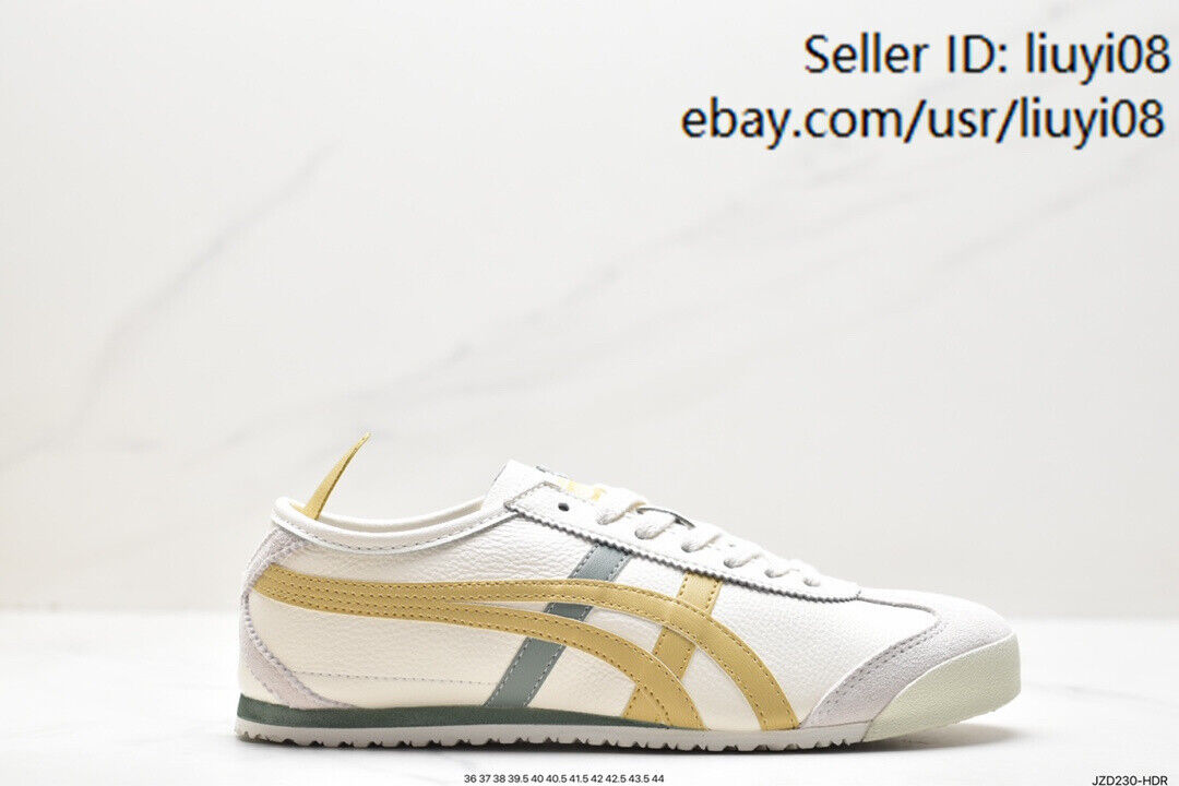 MEXICO 66 Sneakers Onitsuka Tiger Beige/Yellow 1183A201-120 Unisex Women\'s Shoes
