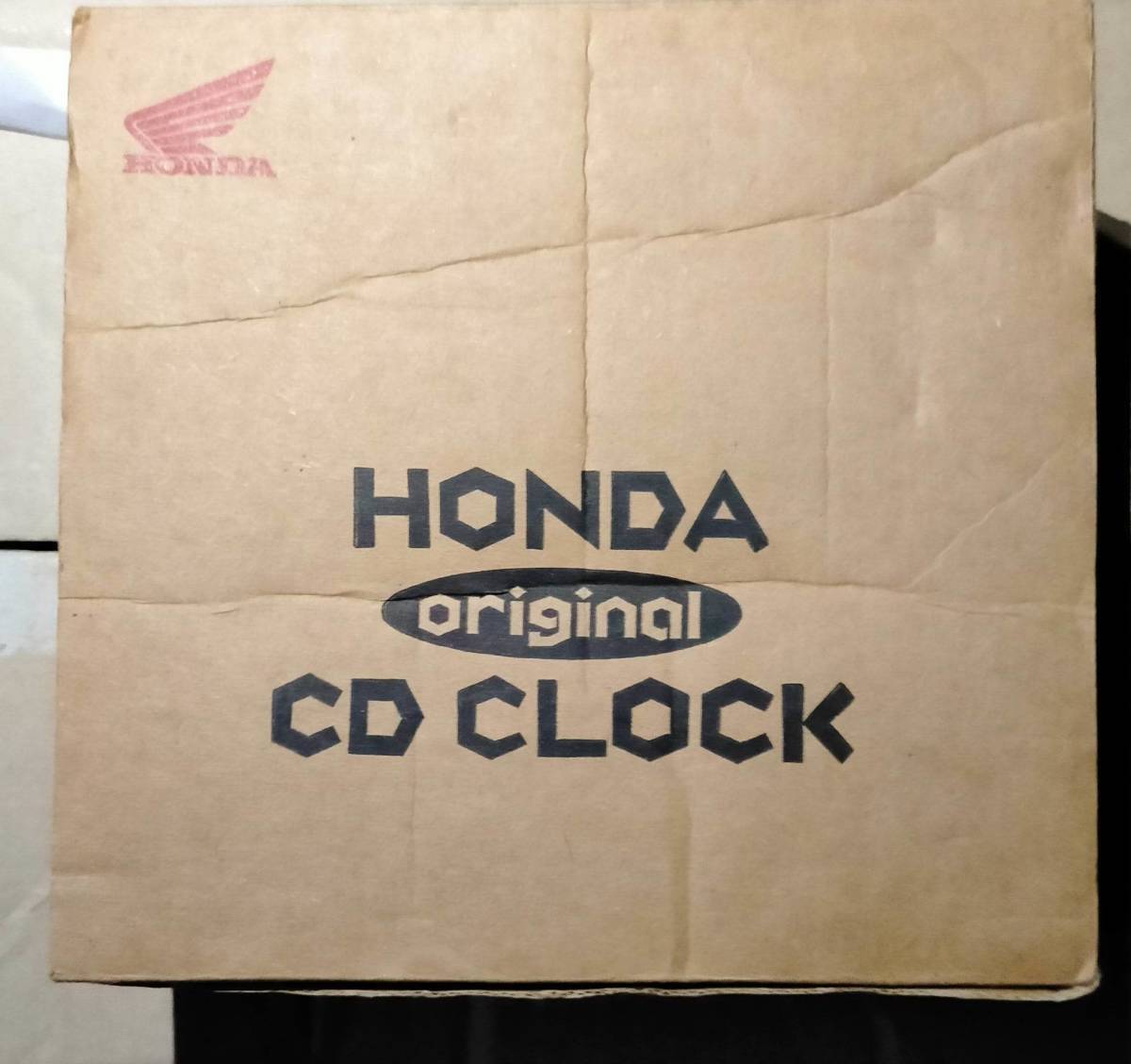 Rare Honda Original CD Clock Campaign Item Unused Box w/ Minor Imperfections