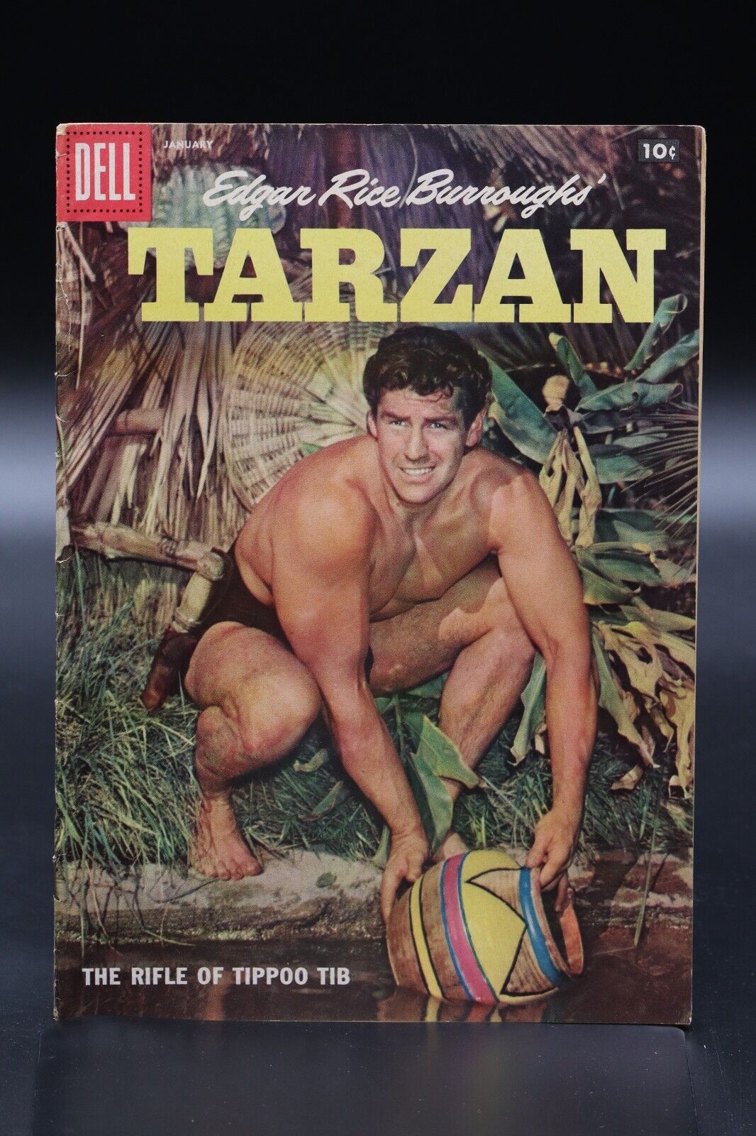 Tarzan (1948) #100 Gordon Scott Photo Cover Jesse Marsh Russ Manning Dell ERB FN
