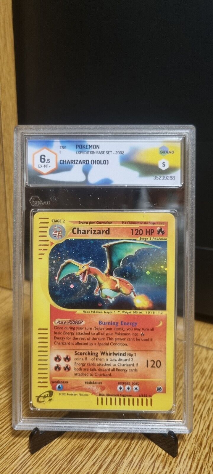 Pokémon Charizard 6/165 ING Holo