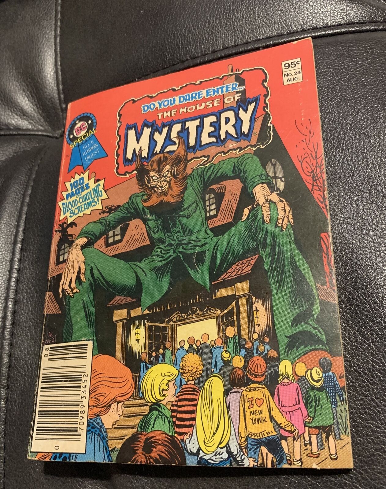 Best Of DC Blue Ribbon Digest #24 Fine-VF House Of Mystery With Wrightson Story