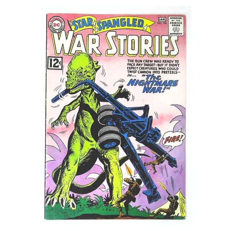 Star Spangled War Stories (1952 series) #106 in Fine condition. DC comics [q}