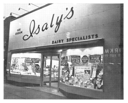 Isaly\'s Ice Cream & Dairy store 1964 picture Irwin PA