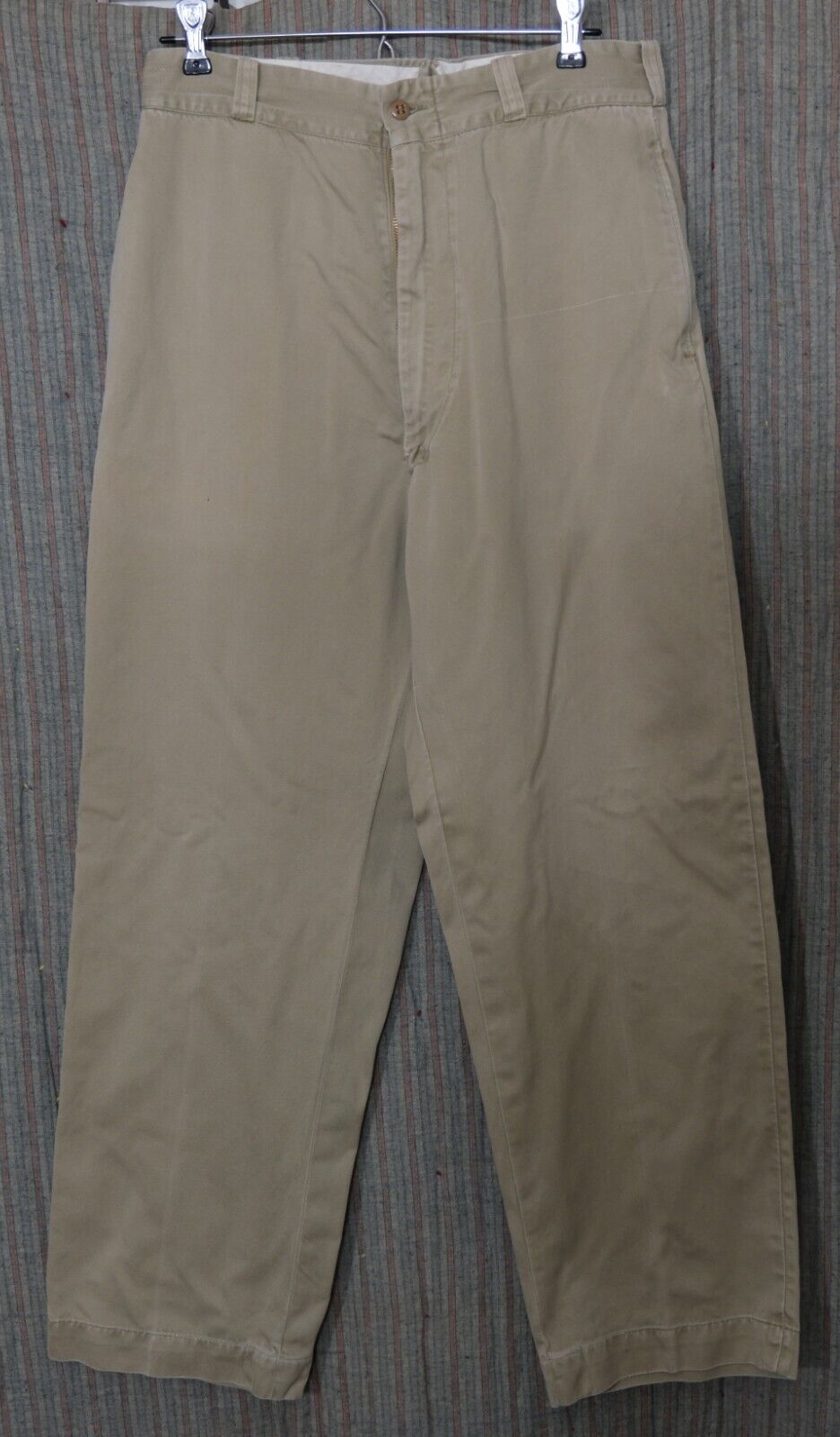Vtg 1950\'s Korea - Early Vietnam War US Army Chino Trousers Pants 29 W x 29 L