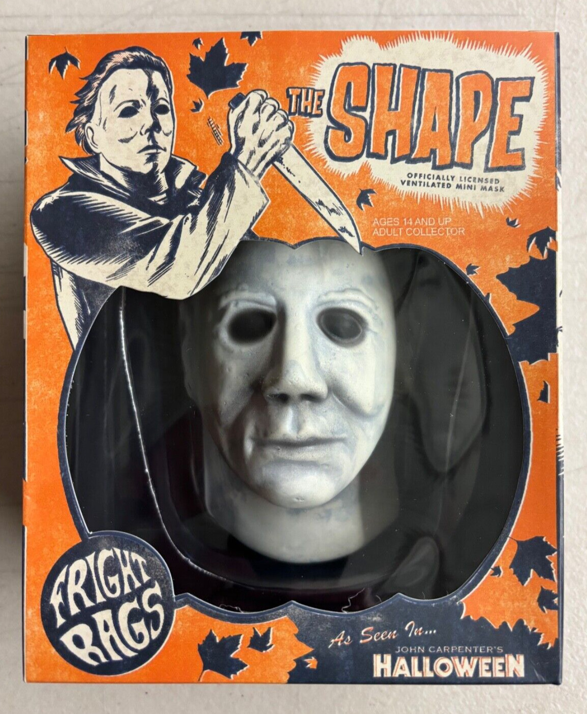 Halloween Michael Myers Mini Mask The Shape by Fright Rags
