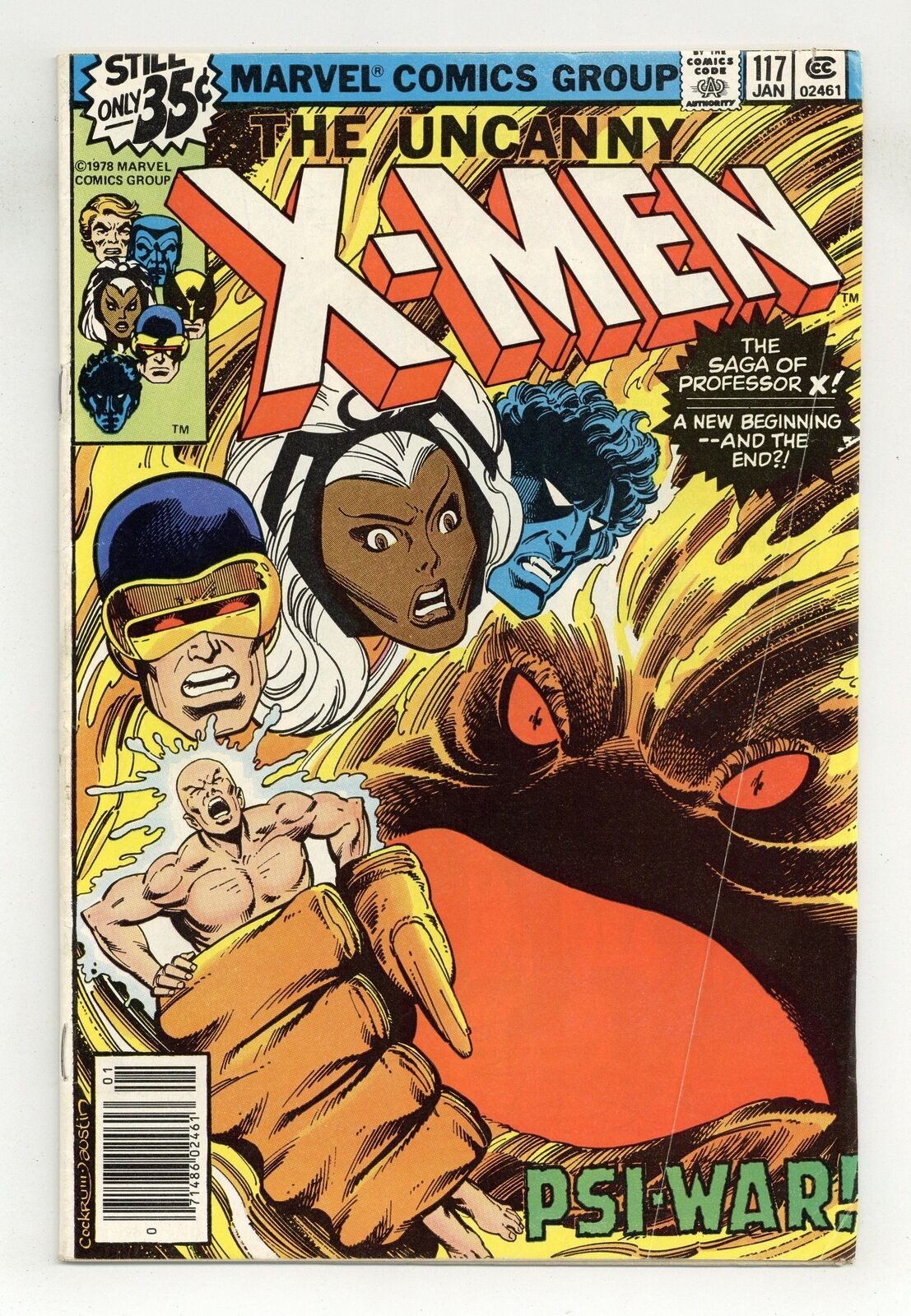 Uncanny X-Men #117 GD/VG 3.0 1979