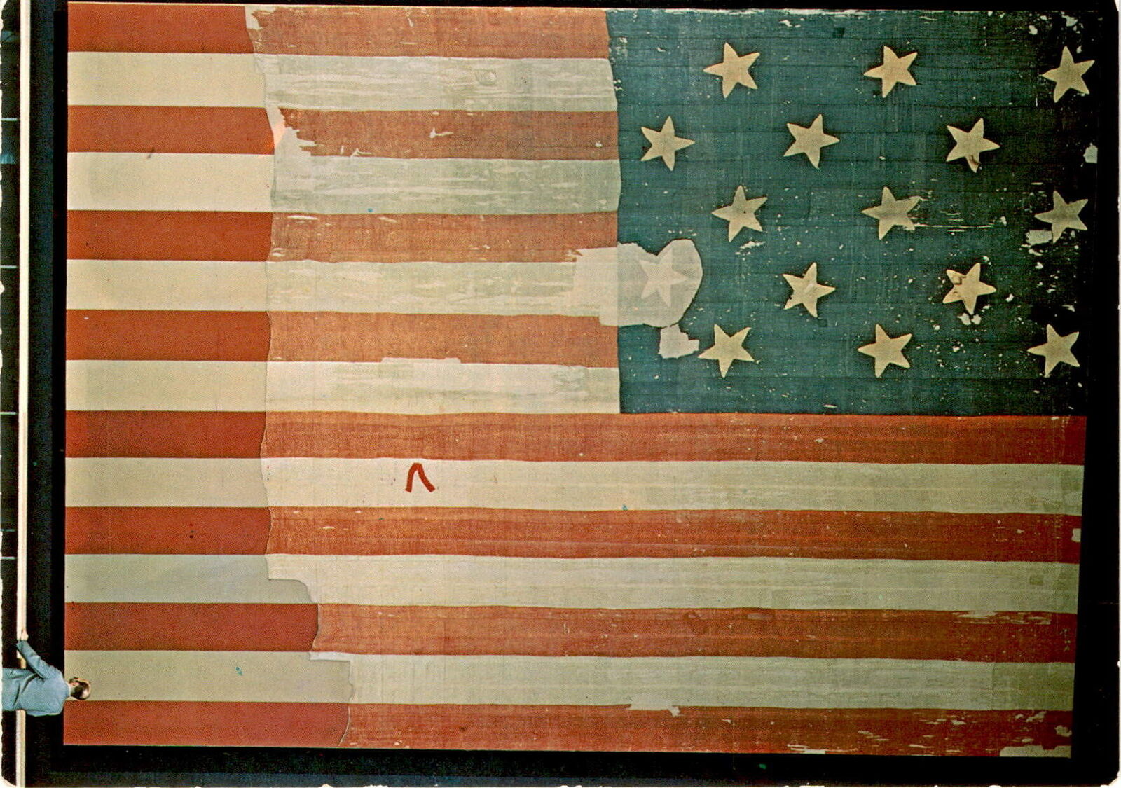 Star Spangled Banner, Fort McHenry, War of 1812, Francis Scott Key postcard