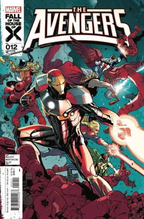 Marvel Comics ‘The Avengers’ #12 (2024) Main Cover