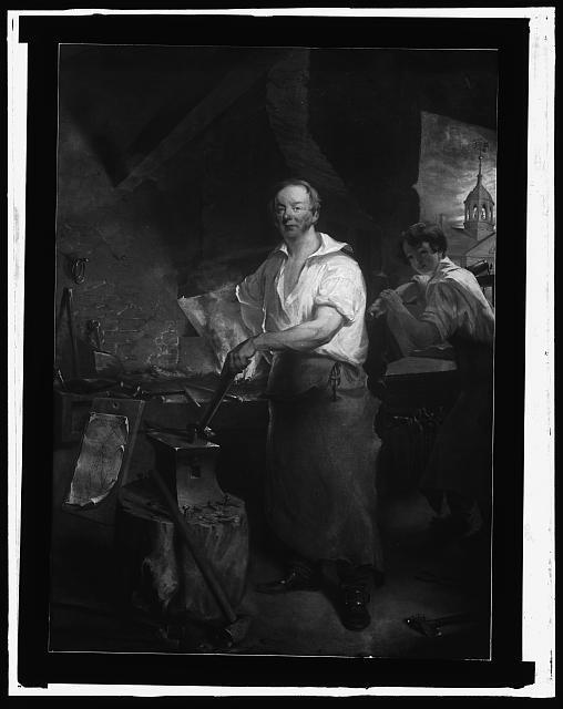 Pat Lyon,forge,blacksmithing,anvils,John Neagle,Detroit Publishing Company,1900