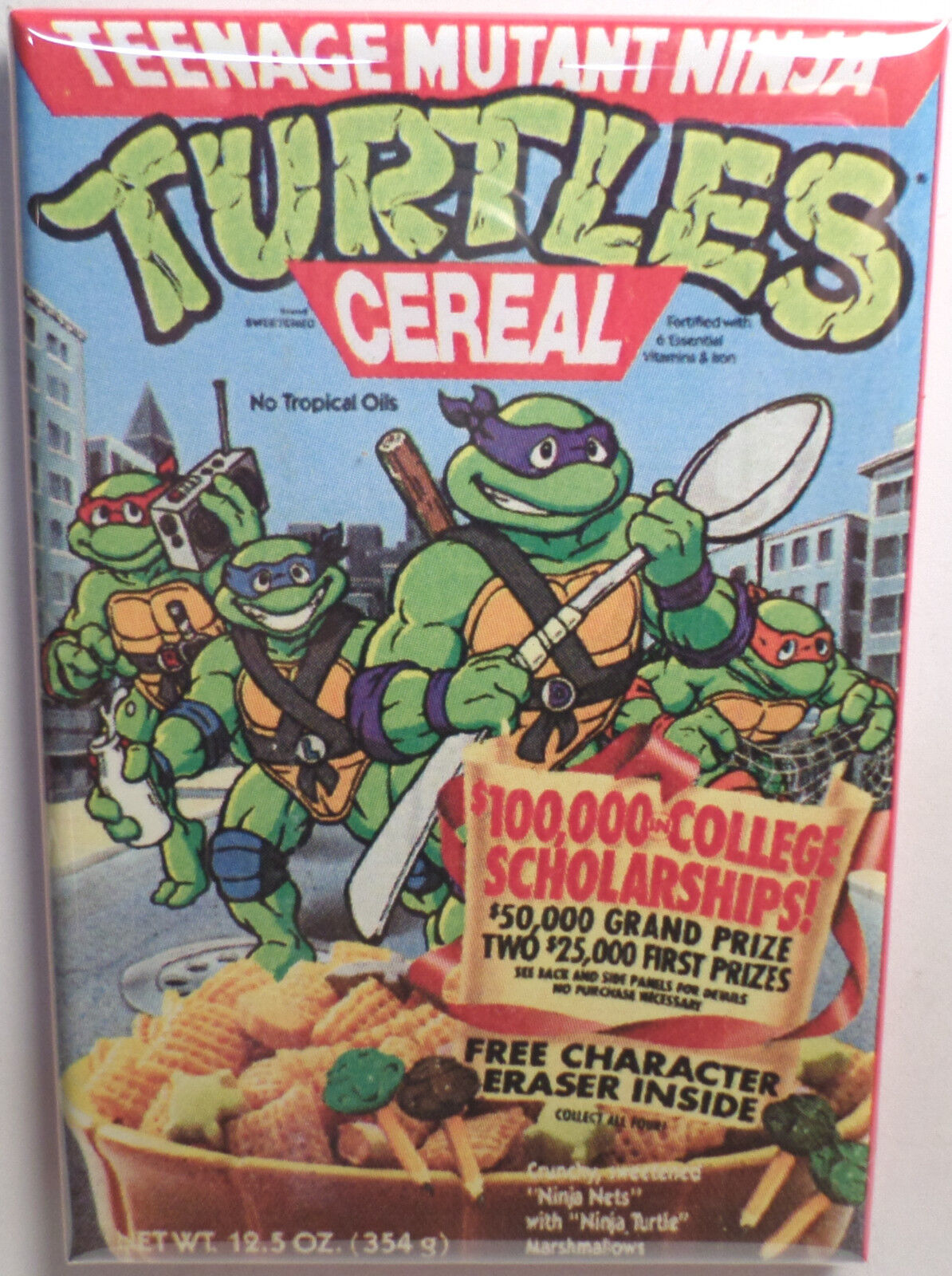Teenage Mutant Ninja Turtles Cereal Box 2\