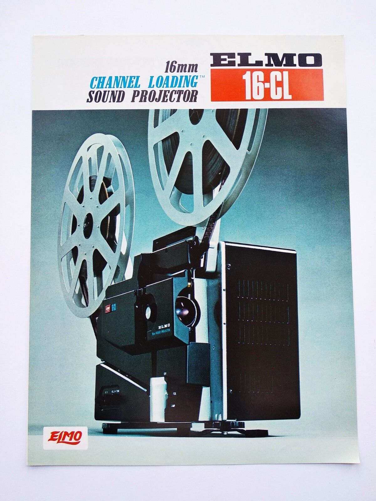 ELMO 16 mm 16 -GL sound projector Advertising booklet Japan