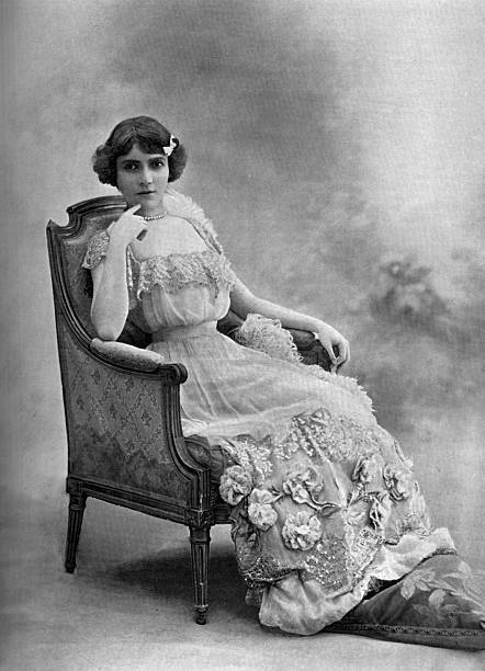 French Comedian Eve Lavalliere c1900 Old Photo