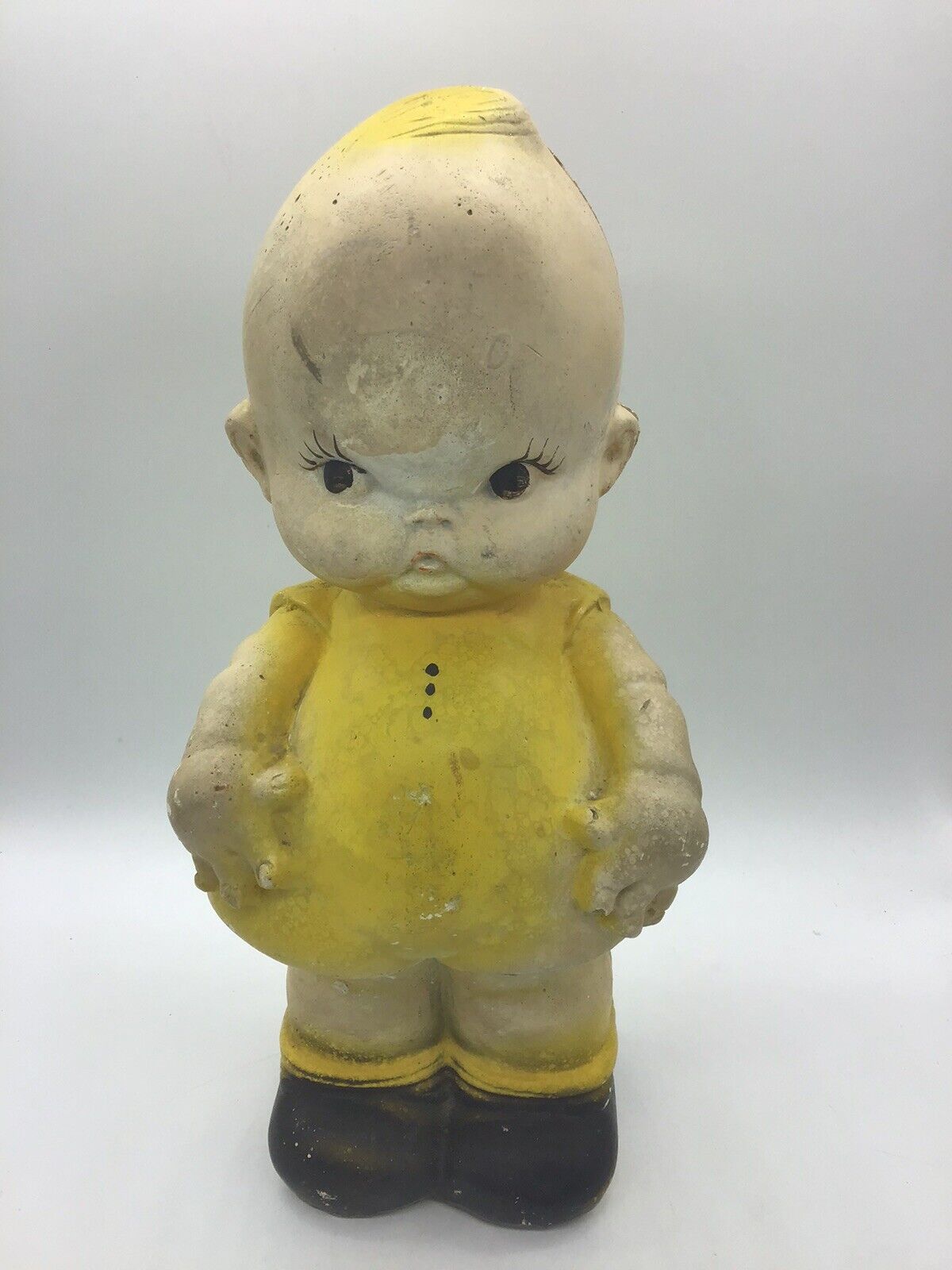 Vintage Chalkware Kewpie Doll Figure