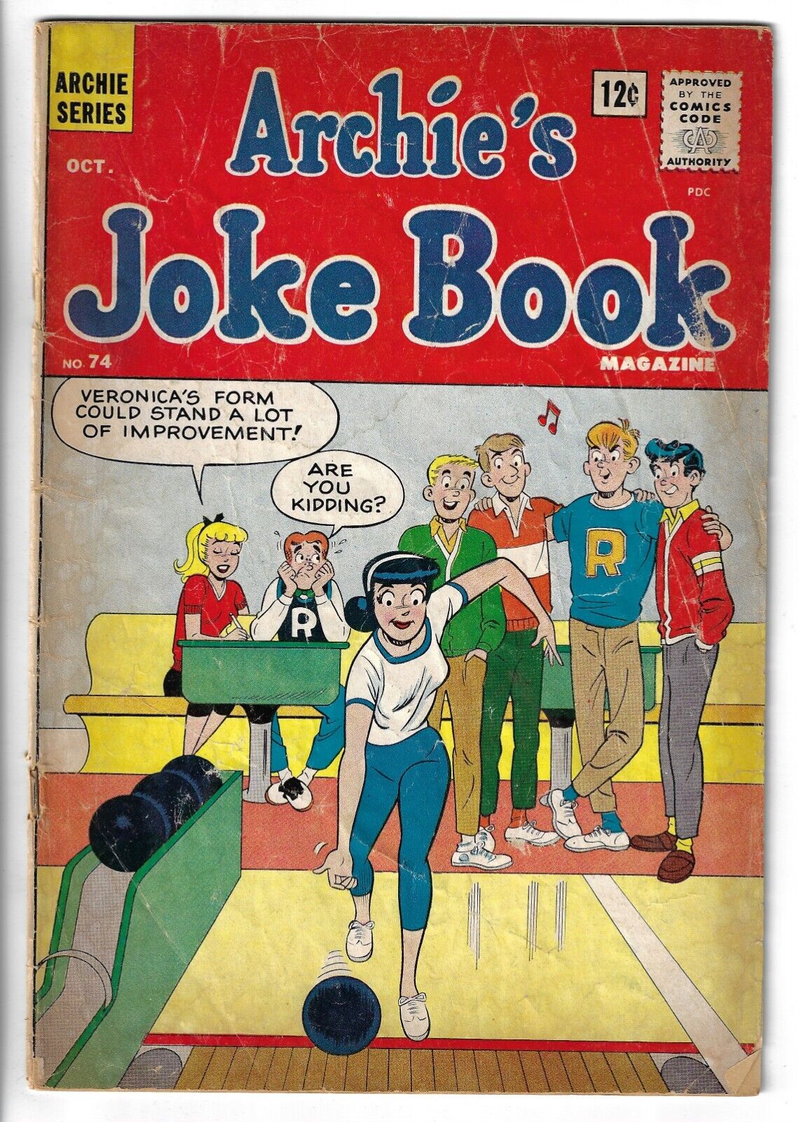 Archie\'s Joke Book #74 (1963) Dan DeCarlo Cover