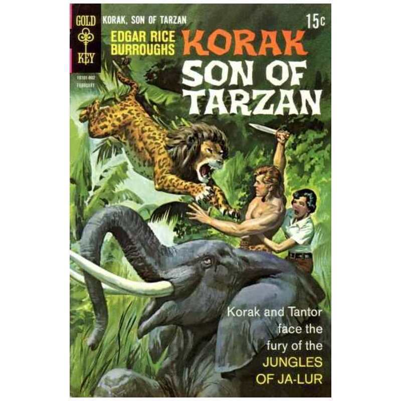 Korak: Son of Tarzan (1964 series) #27 in VF condition. Gold Key comics [u,