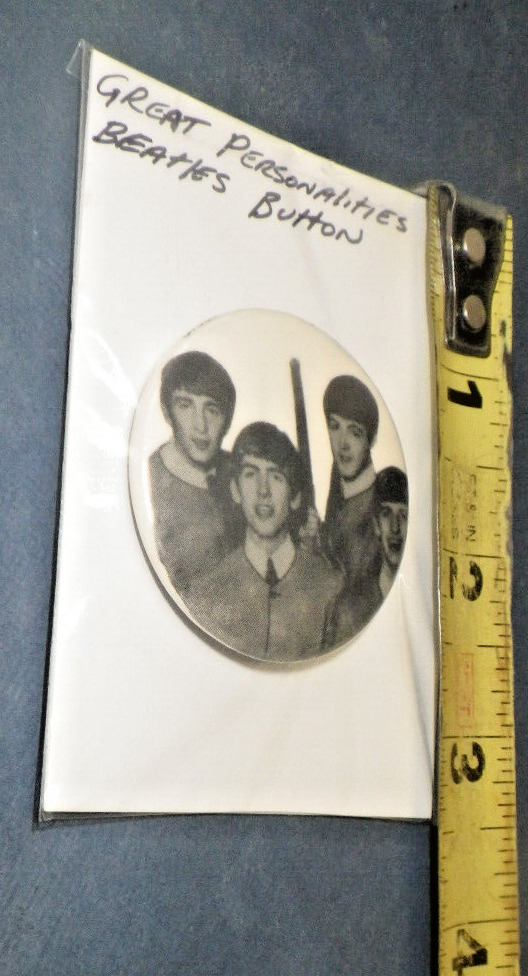 Vintage Beatles Button: Great Personalities, LTD, L.A. 38 Calif.;  Series 2-2