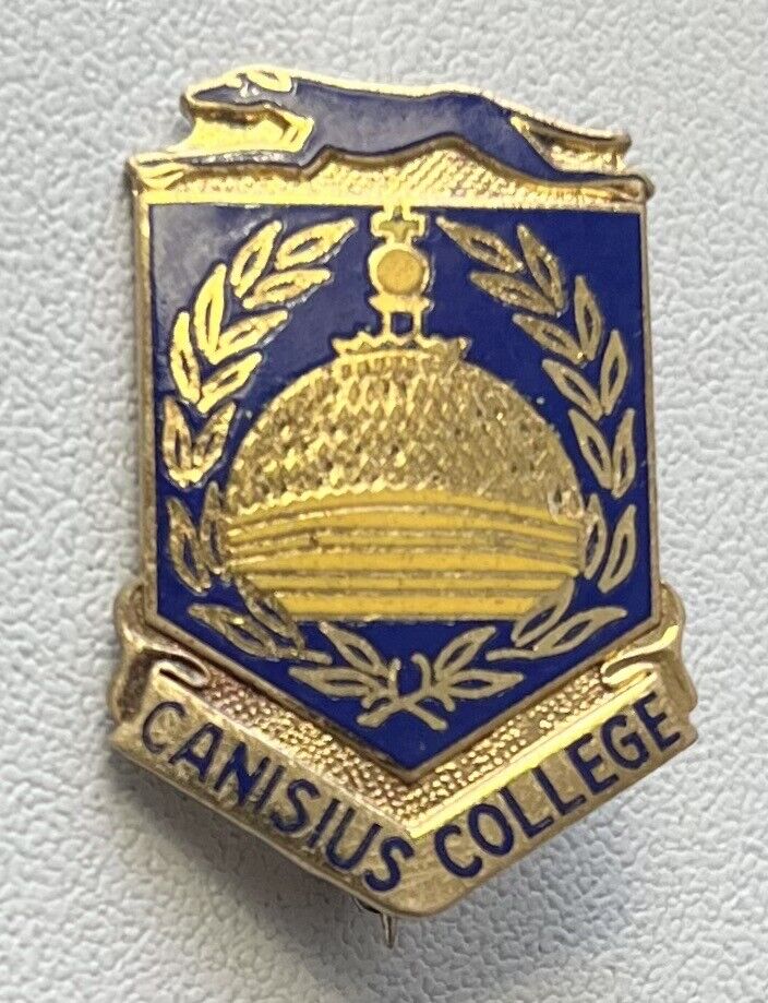 Old Enamel Canisius College Tie Tack Lapel Pin