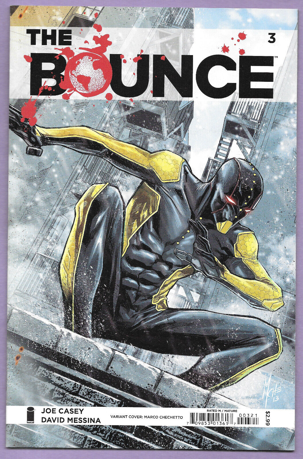The Bounce #3 (067/2013) Image Comics Joe Casey / David Messina 2nd Printing