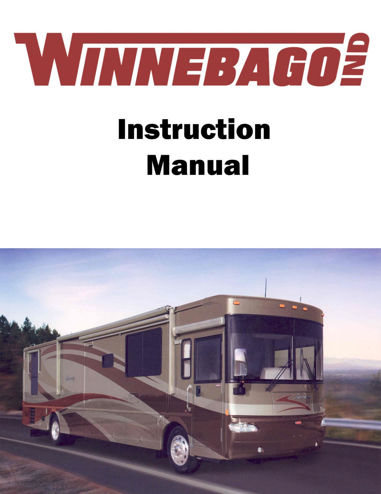 2006 Winnebago Journey Home Owners Operation Manual User Guide Coil Bound