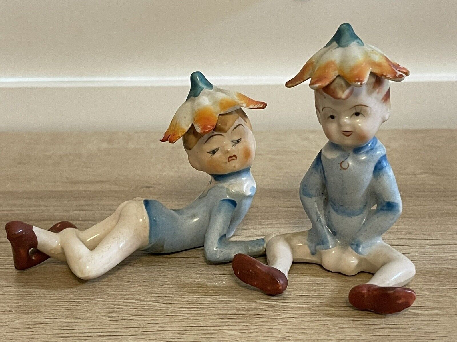 Vintage 1950s Pixie Elves Made In Japan (READ FOR CONDITION)