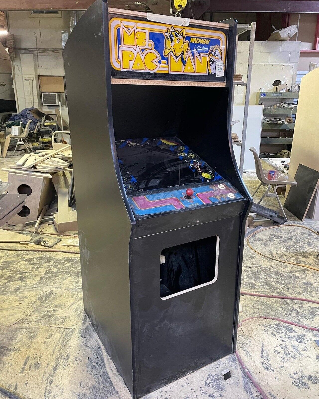 Ms Pacman Galaga cabinet Replacement Reproduction