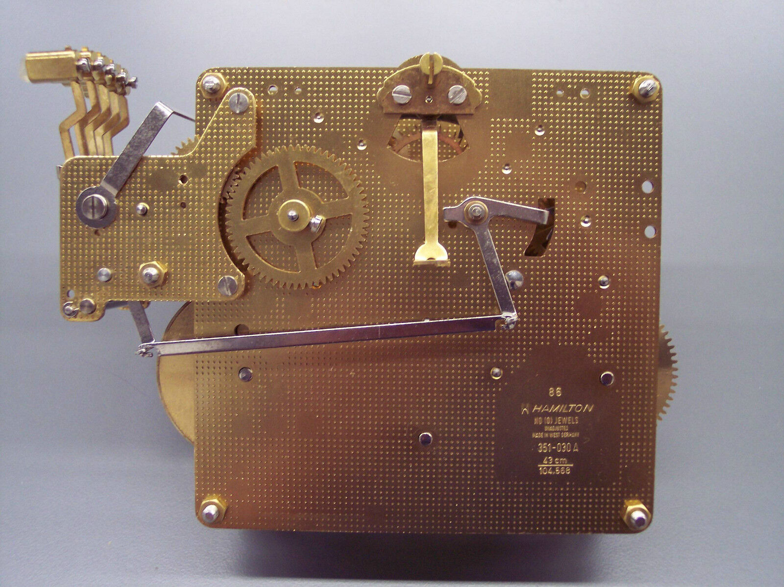 REBUILT HERMLE 351-030 43cm CLOCK MOVEMENT -Read Why Others Arent Really Rebuilt