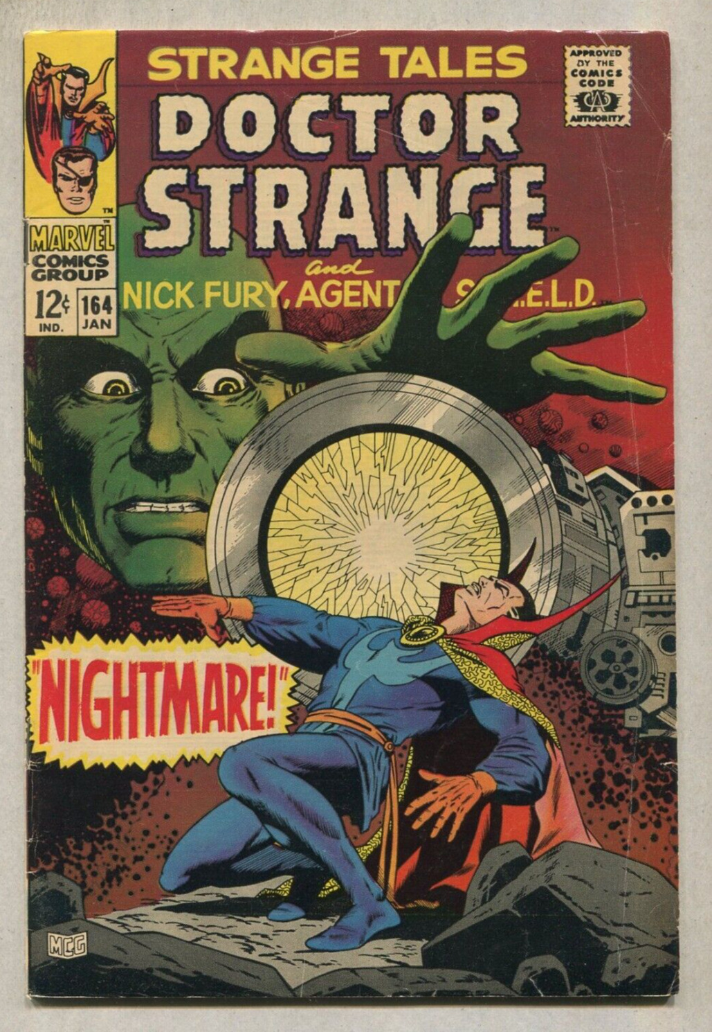 Strange Tales #164 VG/FN   Nick Fury, Doctor Strange   Marvel SA