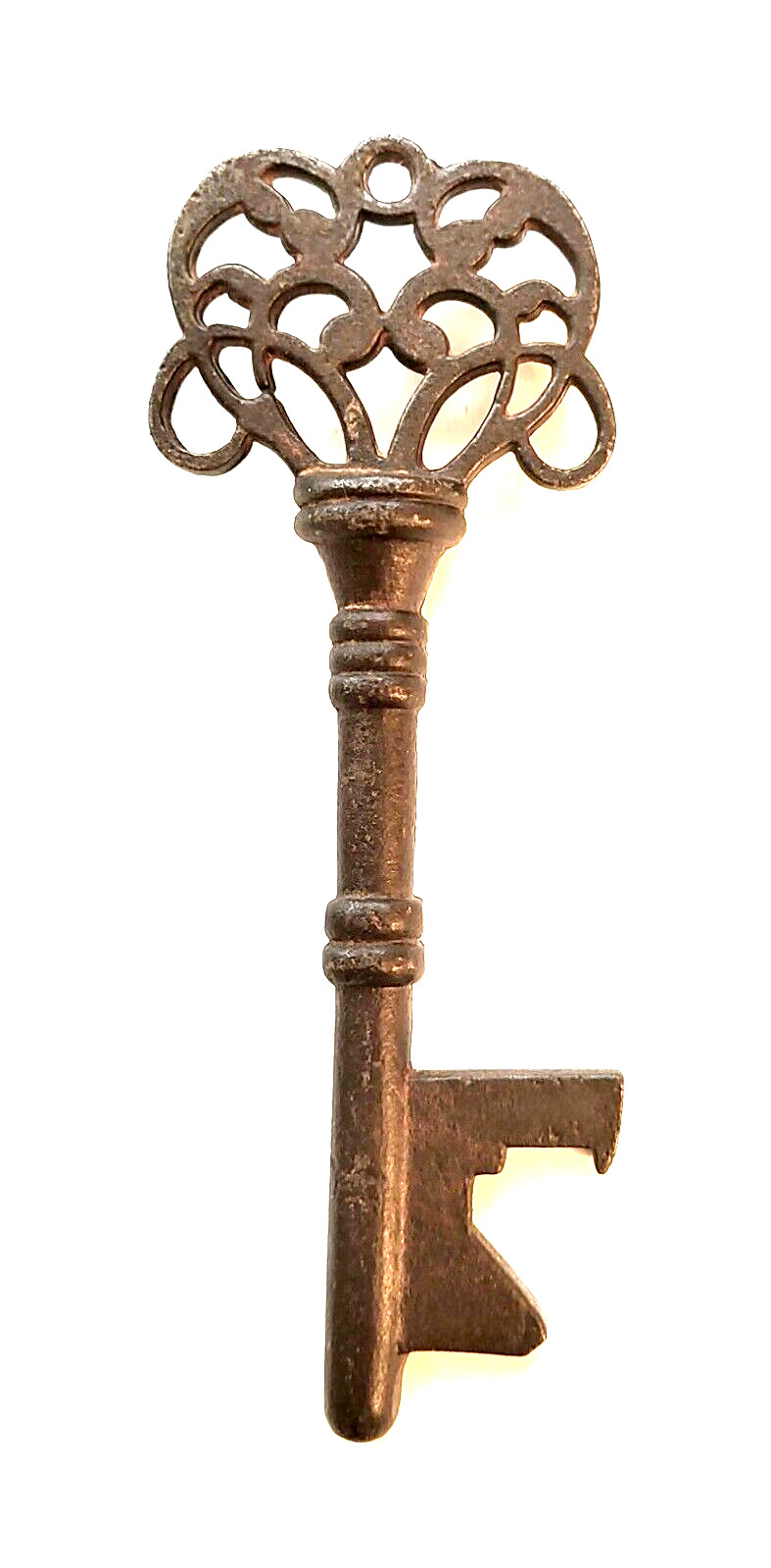Antique Large Bordello Cast Iron Victorian Skeleton Key