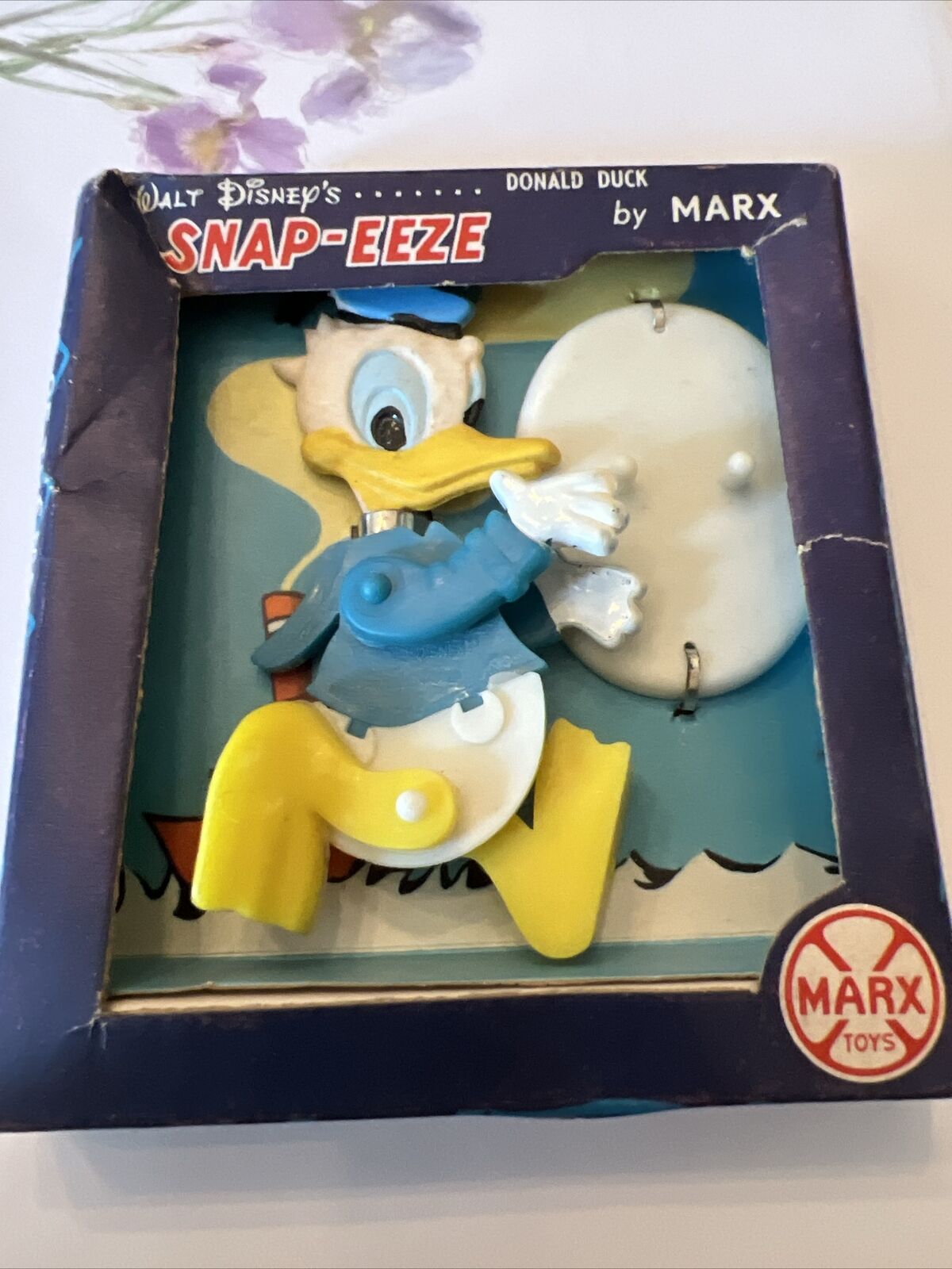 1960\'’s Walt Disney Marx toys Snap-eeze DONALD DUCK