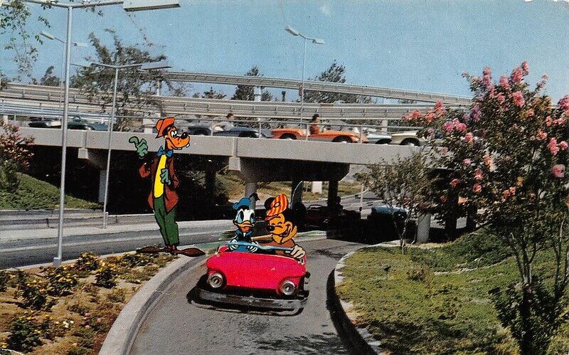 Tomorrow Autopia Car Ride Disneyland Anaheim California