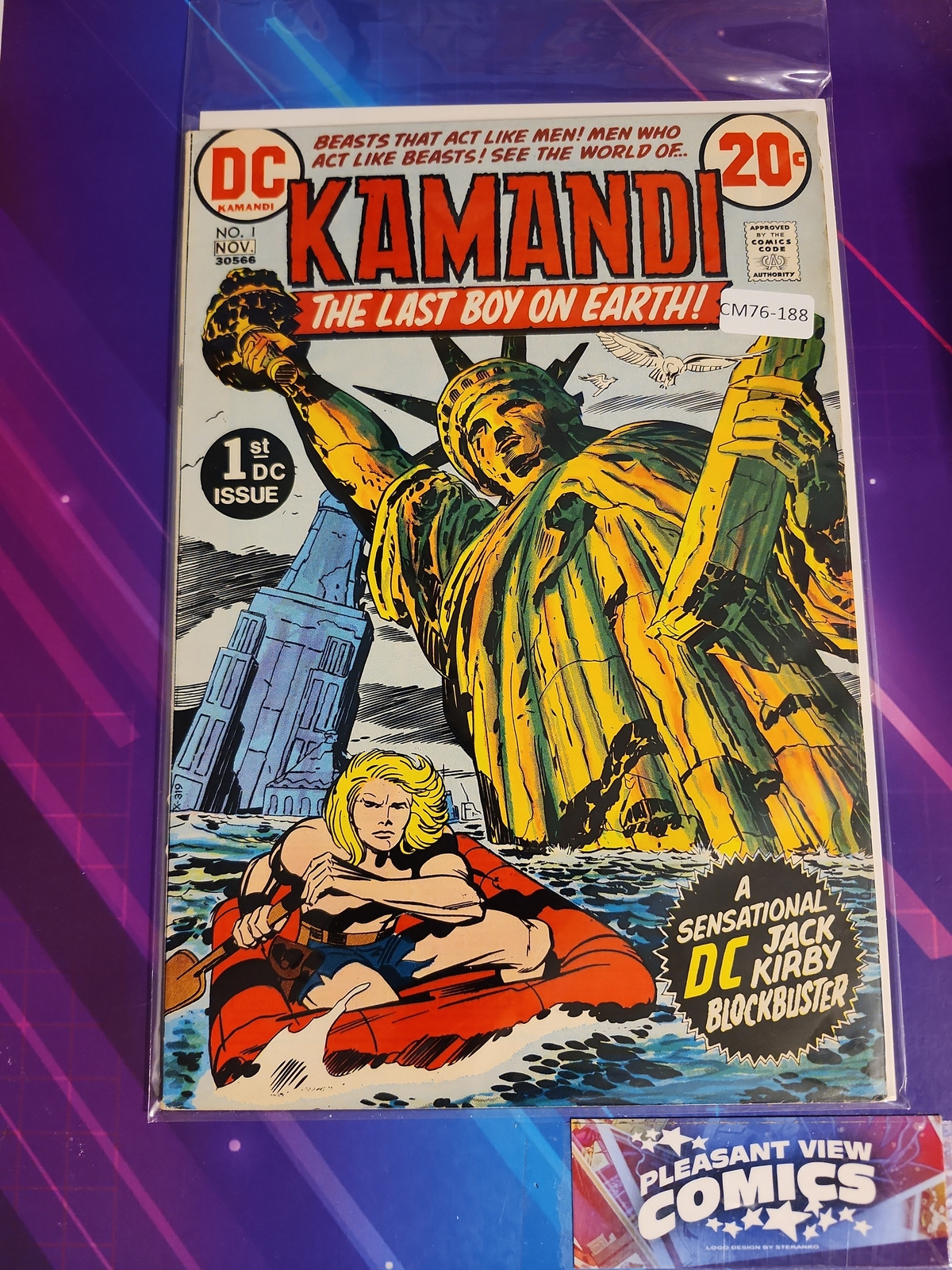 KAMANDI, THE LAST BOY ON EARTH #1 6.5 1ST APP DC COMIC BOOK CM76-188