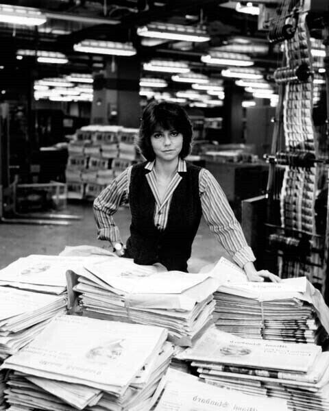Absence of Malice 1981 Sally Field as Megan in newspaper print press 5x7 photo