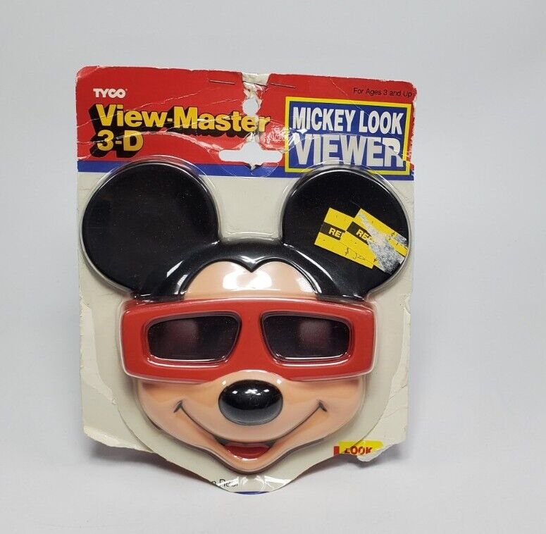 Vintage Tyco View-Master Mickey Mouse Look Viewer Disney New (box damage)