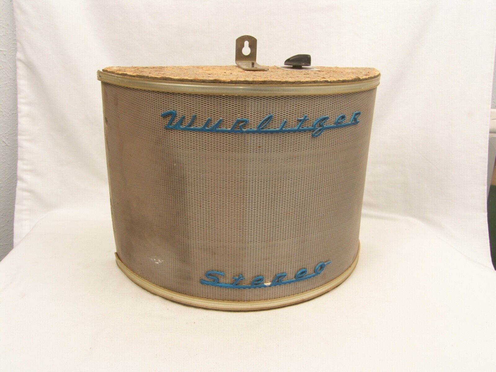 Vintage WURLITZER Wall Speaker Stereo Half Drum Style Original Jukebox 1959