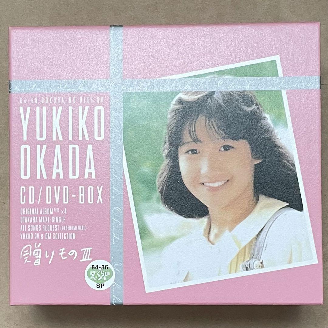 Yukiko Okada  6CD DVD CD DVD-Box Gift Iii 84-86 Our Best Sp Best Good Condition