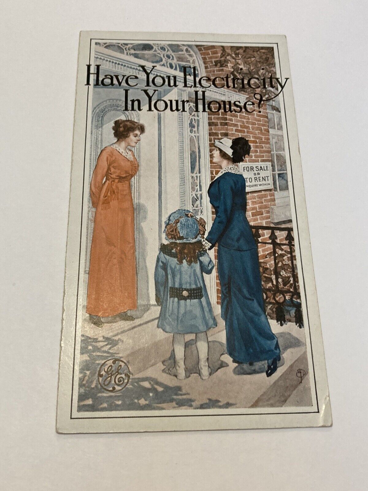 Vintage c.1913 \'Have You Electricity in Your Home?\' GE Advertising Pamphlet