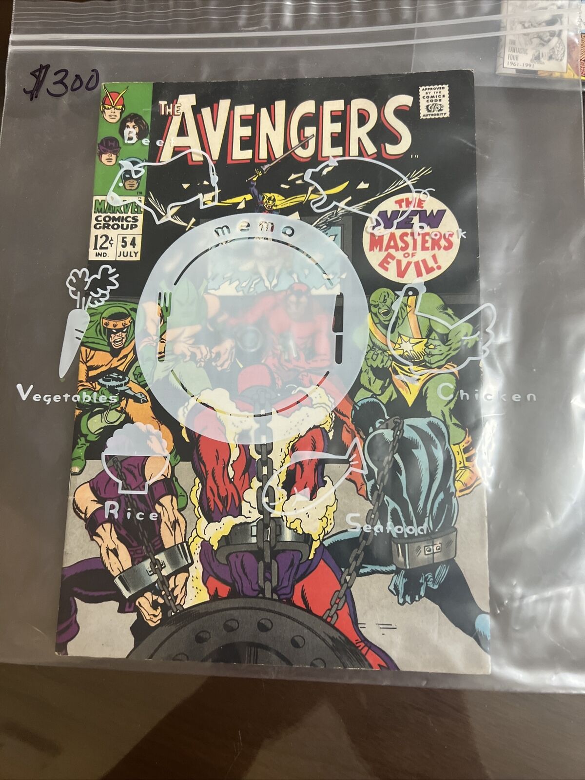 Avengers #54 Early Black Knight cover & first cameo appearance of Ultron  Nicely