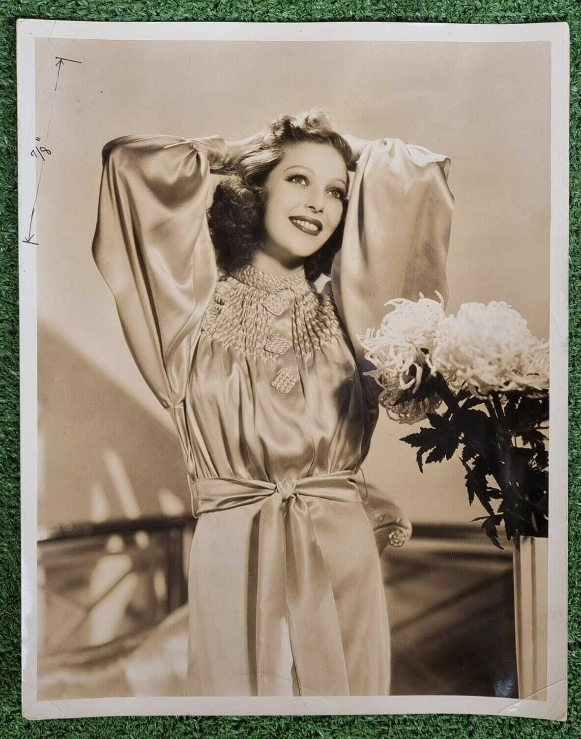 PRE-CODE Loretta Young STYLISH POSE 1930s Frank Powolny PORTRAIT ORIG Photo XXL
