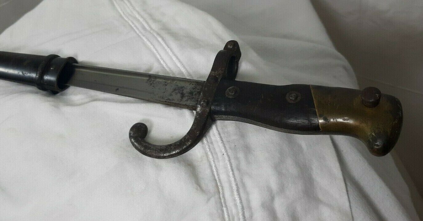 Original French M1874 Gras Bayonet  1881 20.5\