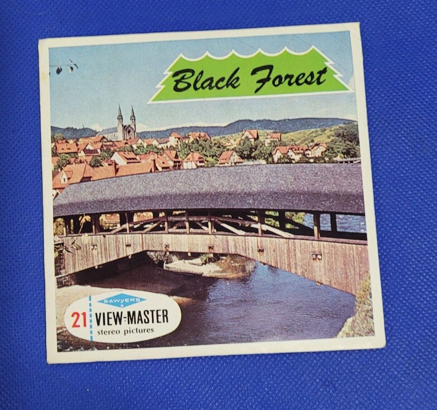 Sawyer's Vintage C410 E Black Forest Germany view-master 3 Reels Packet