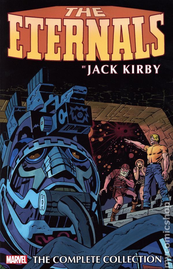 Eternals TPB By Jack Kirby The Complete Collection 1A-REP NM 2020 Stock Image