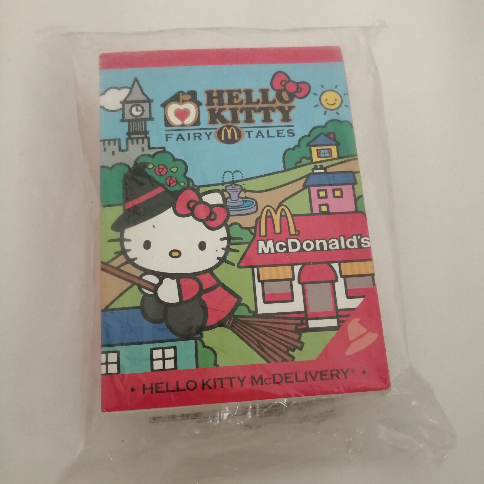 McDonald\'s 2013 Fairy Tales Hello Kitty McDelivery Plush 6\'\' Toy SEALED